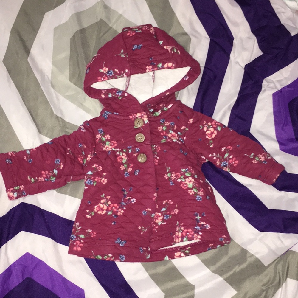 3 month old hooded jacket